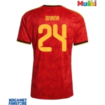 Belgija Amadou Onana #24 Domaci Dres SP 2026 Kratak Rukav